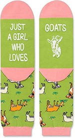 Goat Gifts For Women Lovely Animals Socks Gift For Goat Lover Valentine's Birthdays Gift For Her