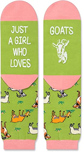 Goat Gifts For Women Lovely Animals Socks Gift For Goat Lover Valentine's Birthdays Gift For Her