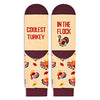 Unisex Funny Turkey Socks, Turkey Gifts for Women and Men, Thanksgiving Gifts Farm Animal Socks