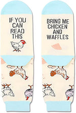 Gender-Neutral Chicken Gifts, Unisex Chicken Socks for Women and Men, Rooster Gifts Farm Animal Socks