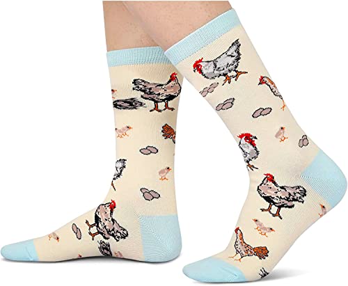 Chicken Gifts For Women Lovely Animals Socks Gift For Chicken Lover Valentine's Birthdays Gift For Farmers