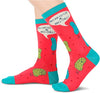 Women's Funny Cute Pickle Socks Gifts for Pickle Lovers