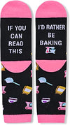 Women's Funny Novelty Baking Socks Gift