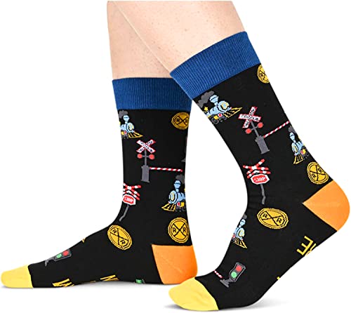 Train Socks, Trainspotter Gifts, Train Gifts, Railway Gifts, Socks Gifts, Novelty Socks, Socks for Men