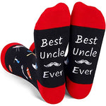Silly Novelty Socks for Men, Uncle Socks Uncle Gifts, Best Uncle Gifts, Gifts for Uncle from Niece Nephew Kids, Best Father's Day Gifts for Uncle
