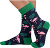 Funny Flamingo Gifts for Men, Gifts for Him, Guys Who Love Flamingo, Cute Men's Flamingo Socks