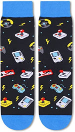 Gamer Gifts, Funny Gaming Gifts, Gaming Socks for Game Lovers,  Video Game Socks for Men, Novelty Gamer Socks, Gaming Gifts for Him