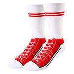 Men Funny Socks That Look Like Shoes, Sneaker Socks Novelty Crew Socks For Men, Father's Day Gifts, Gift for Him