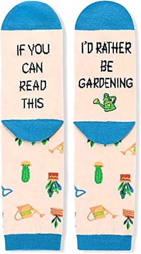 Cool Gifts for Plant Lovers Unique Indoor Gardening Gifts, Funny Gifts for Women Gardening, Crazy Plant Nature Socks Plant Lady Gifts