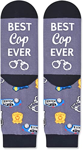 Cop Socks Police Dad Gifts, Unisex Cops Socks, Policeman Gifts for Him or Her, G ...