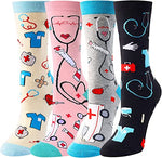 Women Doctor Socks, Medical Student Gift, New Doctor Gift, Future Doctor Gifts, Doctor Graduation Gifts, Nurse Gifts, Health Theme Socks