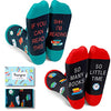 Funny Reading Socks for Women, Novelty Women's Book Socks for Book Lovers, Best Gift For Middle School, High School, College, Grad School, Or Phd Students