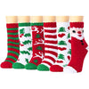 Funny Fuzzy Socks for Women Girls, Fluffy Slipper Socks, Colorful Indoors Socks, Novelty Christmas Gifts for Her, Best Secret Santa Gifts, Xmas Gifts