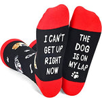 Women's Novelty Mid-Calf Knit Dog Socks Funny Gifts for Dog Lovers