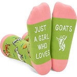Goat Gifts For Women Lovely Animals Socks Gift For Goat Lover Valentine's Birthdays Gift For Her