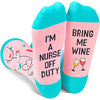 Nurse Off Duty Socks, Gift For Nurses, Birthday, Retirement, Anniversary, Christmas, Gift For Her, Present for Nurses, Women Nurse Socks