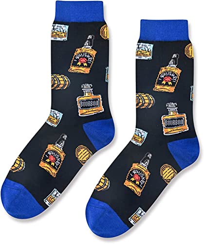 Unique Whisky Socks Ideal Gifts for Drinkers Funny Whisky Gift for Men and Women, Whisky Lover Gift