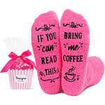Coffee Gifts for Coffee Lovers Novelty If You Can Read This Bring Me Coffee Socks for Women, Gifts for Drinkers