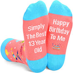 Gifts for Teenage Girls Funny Gifts for Girls, Birthday Gifts for 13 Year Old Girls 13th birthday, Funny Crazy Socks for Girls