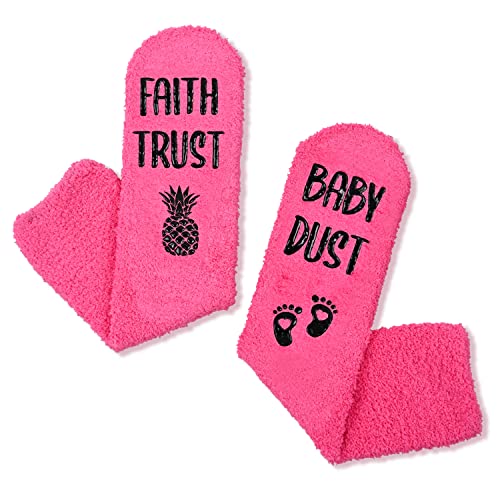 IVF Gifts for Her Mommy to Be gift Lucky Transfer Socks Egg retrieval socks Non-Slip IVF Socks