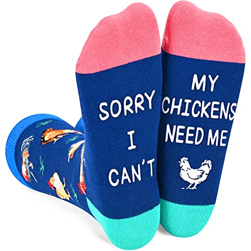Versatile Chicken Gifts, Unisex Chicken Socks for Women and Men, All-occasion Chicken Gifts Animal Socks