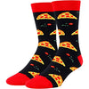 Men's Crazy Novelty Pizza Socks Gifts for Pizza Lovers