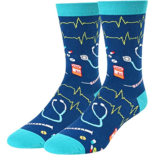 Dr. Socks, Gifts for Doctors, Unisex Doctor Socks, Medical Socks, Pharmacy Socks, Ideal Medical Assistant Gifts, Pharmacist Gifts