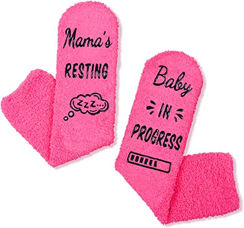 Mom Socks, Hospital Socks for Labor and Delivery, Mom to Be Gift, Pregnancy Gifts for New Mom, Thoughtful Presents for Pregnant Women