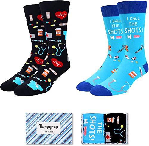 Men's Novelty Fashion Medical Socks Gifts-2 Pack