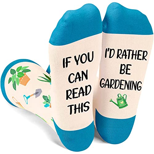 Cool Gifts for Plant Lovers Unique Indoor Gardening Gifts, Funny Gifts for Women Gardening, Crazy Plant Nature Socks Plant Lady Gifts