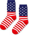 Patriots Socks, American Flag Socks, Women's Independence Day Gifts, 4th of July Socks, American Flag-themed Gifts, 4th of July Gift for her, Patriots Gifts For Women