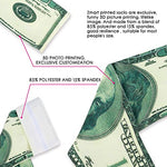Footnotes Hundred Dollar Bill Novelty Knee Socks – Unisex, Adult Size 4-12, USA Made