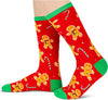 Funny Christmas Gifts for Men, Christmas Vacation gifts, Christmas Socks Mens, Gingerbread Socks, Gingerbread Gifts, Xmas Gifts, Santa Gift Stocking Stuffer