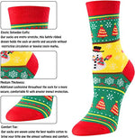 Santa Socks, Best Secret Santa Gifts, Funny Children Christmas Socks, Stocking Stuffers, Holiday Socks for Boys Girls, Christmas Presents, Xmas Gifts, Novelty Christmas Gifts for Kids, Gifts for 7-10 Years Old