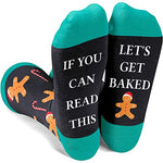 Gingerbread Gifts, Christmas Vacation Gifts, Xmas Gifts, Funny Christmas Gifts for Women, Best Secret Santa Gifts, Holiday Presents for Women, Christmas Socks, Gingerbread Socks