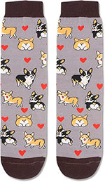 Unisex Fun Cute Corgi Socks Gifts For Corgi Lovers