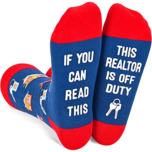 Unisex Funny Novelty Realtor Socks For Realtor Gifts