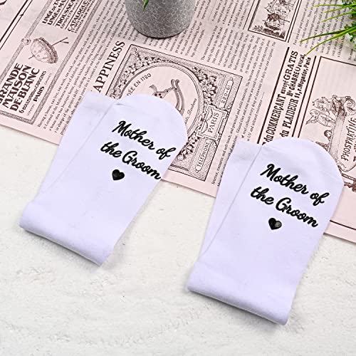 Groom Mother Gift, Mother of the Groom Socks, Unique Mother of the Groom Gifts, Wedding Day Socks, Wedding Gift, Mom Gift from Groom, Perfect Gift from Groom to Mom