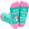 Inspirational Gifts, Breast Cancer Gifts, Chemo Gifts, Breast Cancer Awareness Socks, Survivor Socks for Women