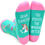 Inspirational Gifts, Breast Cancer Gifts, Chemo Gifts, Breast Cancer Awareness Socks, Survivor Socks for Women