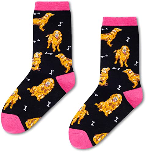 Funny Golden Retriever Gifts for Women Gifts for Her Golden Retriever Lovers Gift Golden Retriever Socks