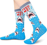 Unique Shark Gifts for Women Silly & Fun Shark Socks Crazy Shark Gifts for Moms Ocean Gift