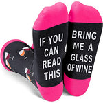 Unique Wine Socks Ideal Gifts for Drinkers Funny Wine Gift for Men and Women, Wine Lover Gift
