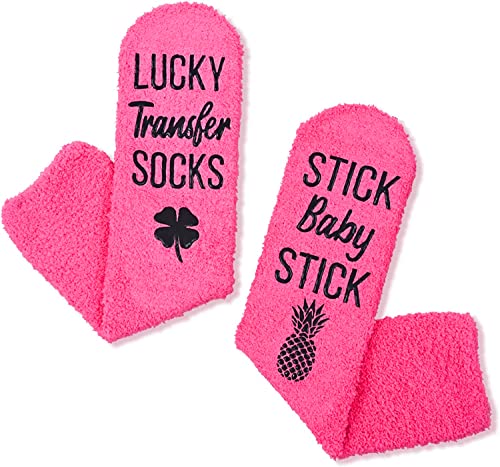 Women's Novelty Fuzzy Fluffy Warm Unique Pregnancy Ivf Socks New Mum Gifts