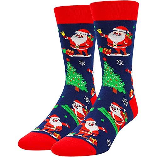 Christmas Gifts for Women Men, Christmas Socks, Christmas Santa Socks, Funny Christmas Gifts, Christmas Vacation Gifts, Xmas Gifts, Holiday Gifts, Santa Gift Stocking Stuffer