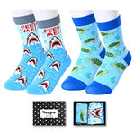 Funny Boys Socks Boy Animal Socks Gifts for Boys Who Love Animals, Best Gifts for Animal Lovers, Birthdays Gifts for 7-10 Years Old Boys, Holidays Gifts, Children's Day Gifts