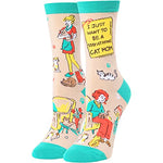 Women's Cool Warm Thick Funny Cat Socks Gifts For Cat Lovers