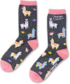 Unique Llama Gifts for Women Silly & Fun Llama Socks for Mom Funny Llama Gifts for For Llama Lovers