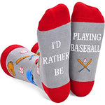 Novelty Baseball Socks, Funny Baseball Gifts for Baseball Lovers, Ball Sports Socks, Gifts For Men Women, Unisex Baseball Themed Socks, Sports Lover Gift, Silly Socks, Fun Socks