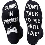 Funny Gaming Gifts Gamer Gifts, Novelty Gamer Socks For Men Women,  Unisex Gaming Socks Video Game Socks for Game Lovers, Gaming Gifts